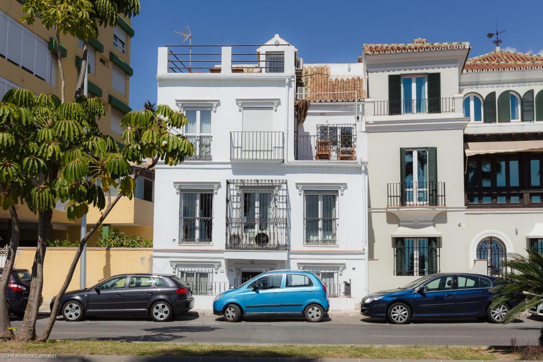 Apartamento Con Encanto En Primera Linea De Playa مالقة المظهر الخارجي الصورة